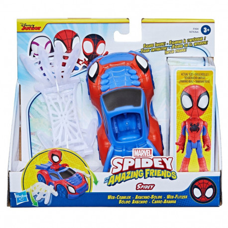 SPIDEY AND HIS AMAZING FRIENDS figure and vehicle accessory