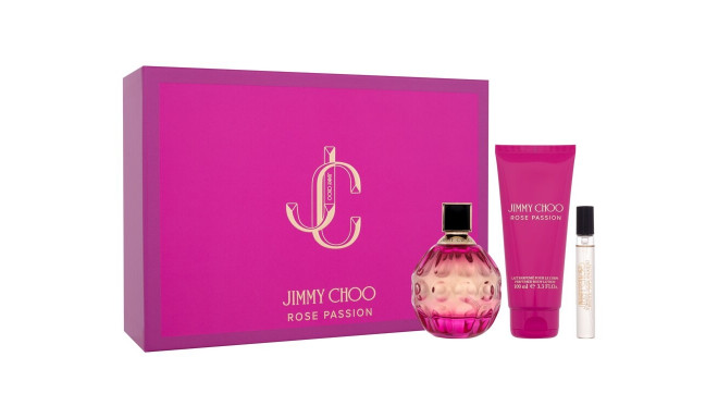 Jimmy Choo Rose Passion Eau de Parfum (100ml) (Edp 100 ml + Edp 7,5 ml + Body Lotion 100 ml)