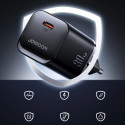 Joyroom JR-TCF07EU Speed ​​​​Series 30W USB-C PD/QC/AFC/FCP nástěnná nabíječka – černá
