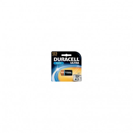 Duracell Ultra 123 DL123A / CR123A ELF 123A 3V Lithium 1 gab.