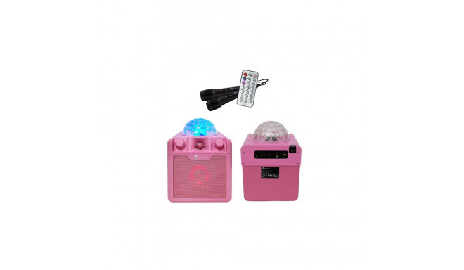 Portable Speaker|N-GEAR|DISCO BLOCK 410 PINK|Pink|Wireless|Bluetooth|DISCOBLOCK410P