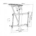 Electric ceiling TV mount Maclean MC-880T