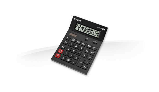Canon AS-2400 calculator Desktop Display Black