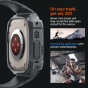 Spigen Rugged Armor Pro - Pasek z obudową do Apple Watch Ultra 49 mm (Dark Grey)