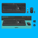 Klaviatuur ja Hiir Logitech 920-008685 Must Qwerty US