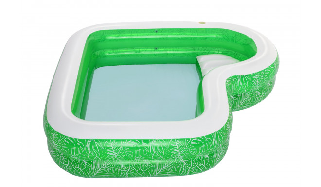 Inflatable Paddling Pool for Children Bestway Green Multicolour 231 x 231 x 51 cm