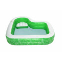 Inflatable Paddling Pool for Children Bestway Green 231 x 231 x 51 cm