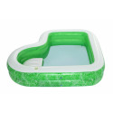 Inflatable Paddling Pool for Children Bestway Green 231 x 231 x 51 cm