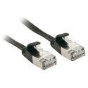 Lindy 47480 networking cable Black 0.3 m Cat6a U/FTP (STP)