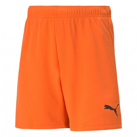 Spodenki dla dzieci Puma teamRISE Short Jr pomarańczowe 704943 08 128cm