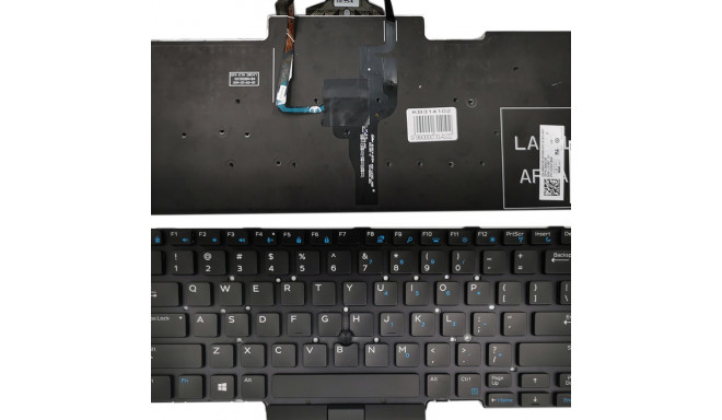 Keyboard DELL Latitude: E5450, E5470, E5480 with backlight and trackpoint