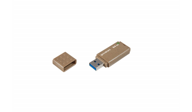 GOODRAM 64GB UME 3 ECO FRIENDLY brązowy [USB 3.2 gen. 1]