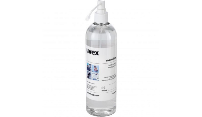 Cleaning fluid Uvex for lenses, 500 ml for refilling 9970005 cleaning station