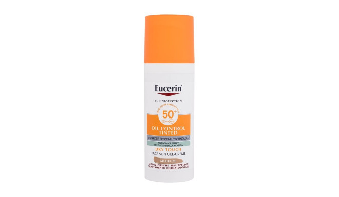 Eucerin Sun Oil Control Tinted Dry Touch Sun Gel-Cream (50ml) (Medium)