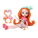 Enchantimals® nukk Flamingo ja pere