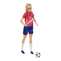 Barbie® jalgpallinukk, blond