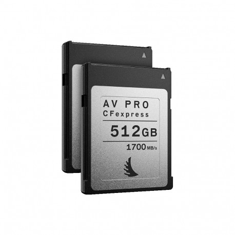 Angelbird CFexpress mälukaart AV PRO (Match Pack Nikon D6) (R1700) 512GB 2-pakk