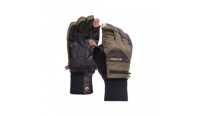 VALLERRET MARKHOF PRO V3 PHOTOGRAPHY GLOVE (OLIVE GREEN) XL