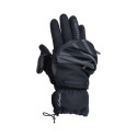 VALLERRET SKADI ZIPPER MITT LRS: BLACK XXL