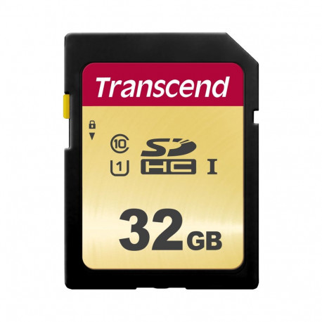 Transcend Gold 500S SD UHS-I U3, MLC (V30) R95/W60 32GB