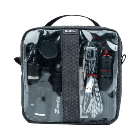 Think Tank Cable Management 20 V3.0, Blue/Clear