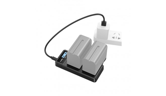 SMALLRIG 4086 BATTERY CHARGER FOR NP-F970 BATTERIES