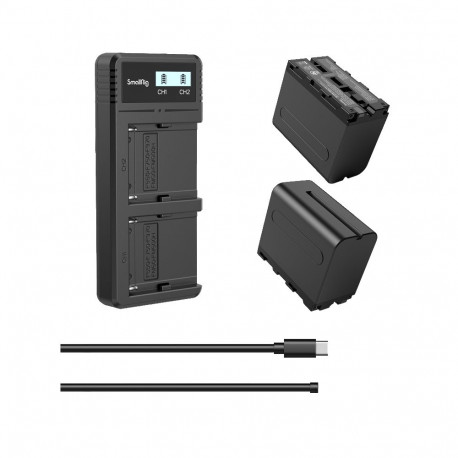 SmallRig aku ja laadija komplekt 3823 NP-F970