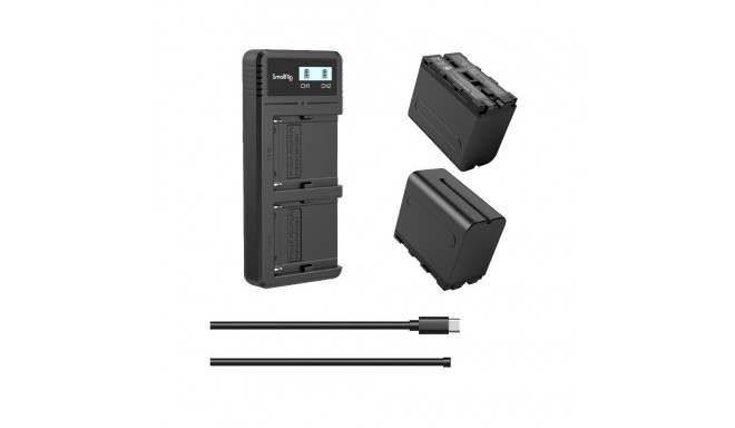 SmallRig 3823 NP-F970 Battery & Charger Kit