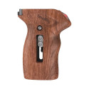 SMALLRIG 3323 SIDE HANDLE WOOD WITH START/STOP REMOTE TRIGGER