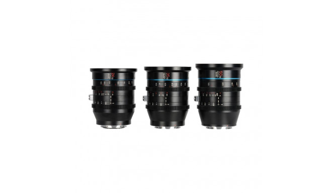 Sirui Cine Lens-Set Jupiter FF 24/35/50 mm T2 Macro EF-Mount