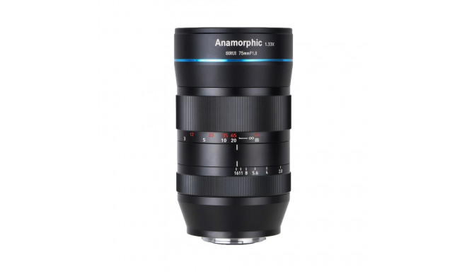 Sirui Anamorphic Lens 1,33x 75mm f/1.8 Z Mount