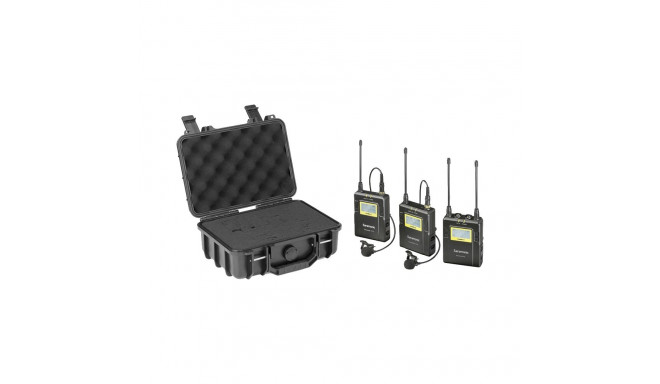 Saramonic UwMic9 (TX9 +TX9 +RX9) w/Hardcase
