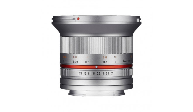 SAMYANG 12MM F/2.0 NCS CS FUJI X (SILVER)