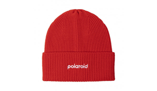 POLAROID BEANIE RED