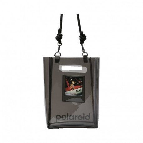 Polaroid bucket-tüüpi kott TPU, must