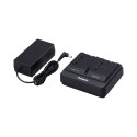 PANASONIC DUAL BATTERY CHARGER AG-BRD50E FOR  THE AG-VBR SERIES OF BATTERIES
