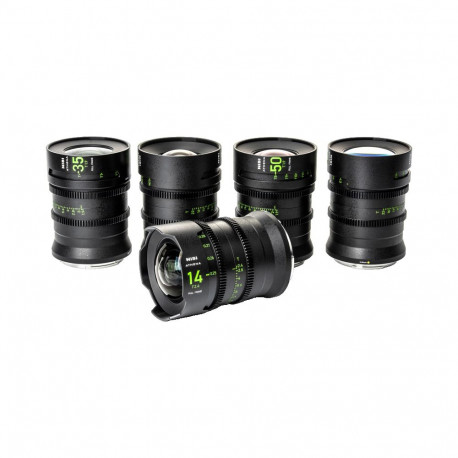 NiSi kino-objektiivide komplekt Athena Prime Fuji G-Mount ilma Drop-In filtrita