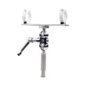 NANLITE T12 HOLDER FOR 1 TUBE WITH BALL HEAD YOKE WITH SWIVEL PIN