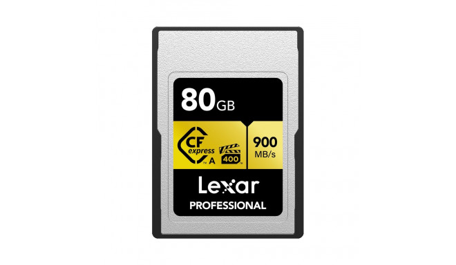 Lexar CFexpress Pro Gold, VPG400, R900/W800 (Type A) 80GB