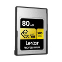 LEXAR CFEXPRESS PRO GOLD R900/W800 - VPG400 (TYPE A) 80GB