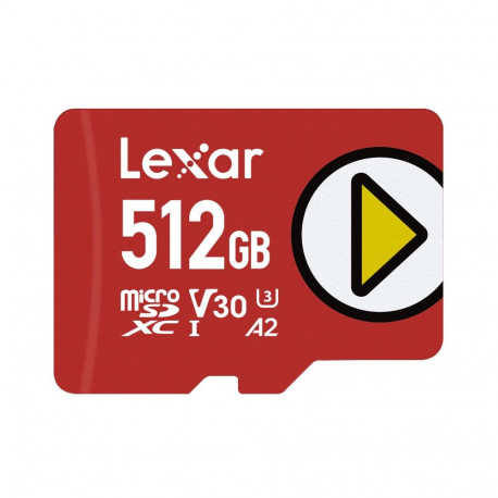 Lexar microSDXC PLAY UHS-I/A2/U3 R205/W140 (V30) 512GB