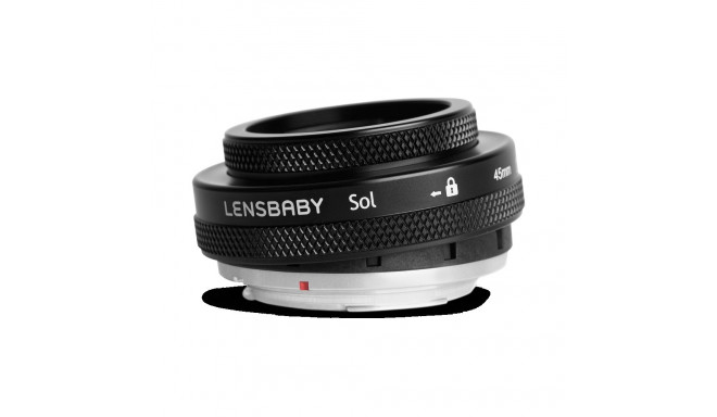 Lensbaby Sol 45 objektiiv Canon EF
