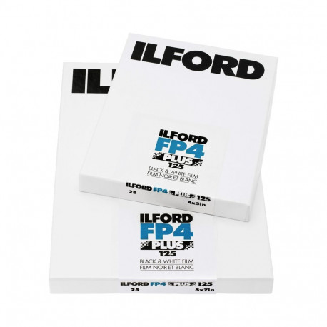 Ilford film FP4 Plus 4x5 25 sheets