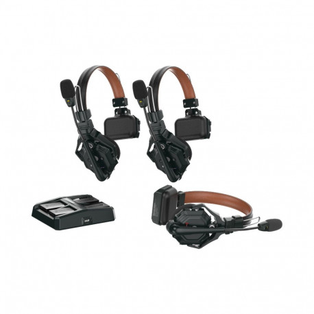 Hollyland Solidcom C1 Pro Wireless Intercom System with 3 ENC headsets
