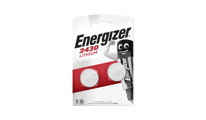 Energizer Lithium Miniature CR2430 2 pack