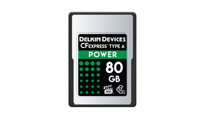 Delkin CFexpress POWER, VPG400, R880/W790 (Type A) 80GB