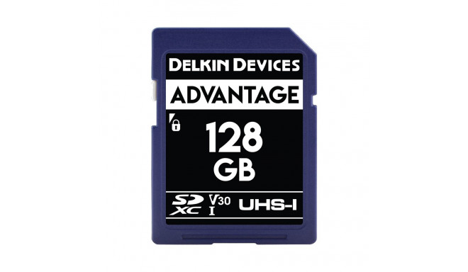 Delkin SD Advantage 660X UHS-I U3 (V30) R100/W80 128GB