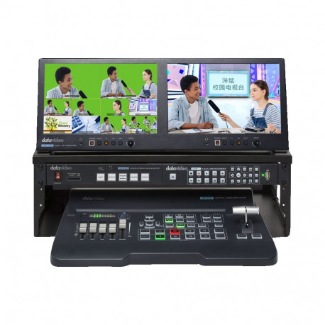 Datavideo videolüliti GO-650-Studio 4 sisendit HDMI/SDI voogedastuse ja salvestusega