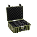 BW OUTDOOR CASES TYPE 6000 / BRONZE GREEN (DIVIDER SYSTEM)