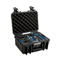 BW OUTDOOR CASE TYPE 3000 FOR GOPRO HERO 12 (FITS EVEN GOPRO HERO 9/10/11), CHARGE-IN-CASE. BLACK